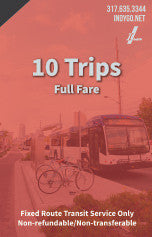 10 Trips Full Fare