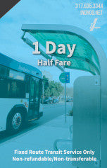 1 Day Half Fare